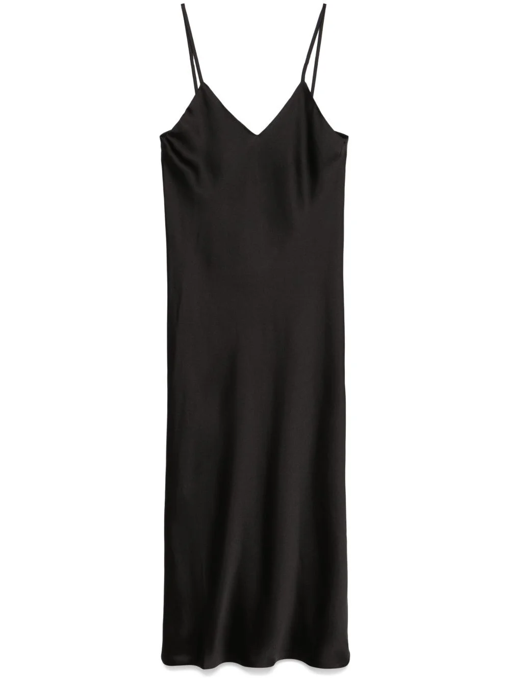 bias-cut slip midi dress - 1