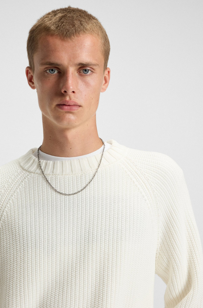RIB-KNIT SWEATER IN COTTON 3