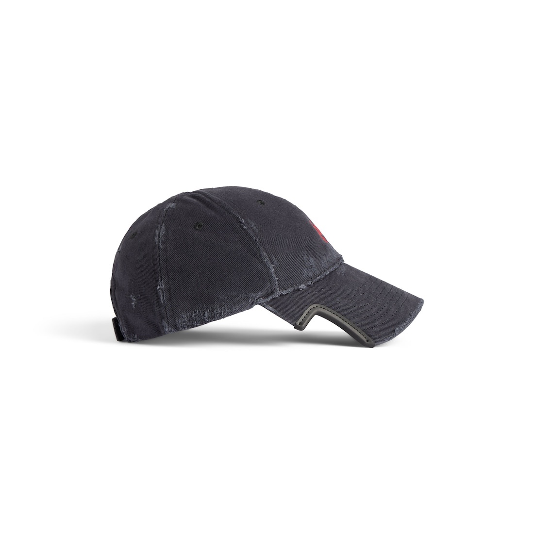 Laurel Classic  Cap in Faded Black/red - 4
