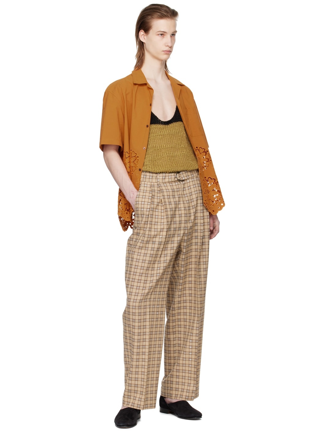 Brown Omari Trousers - 4