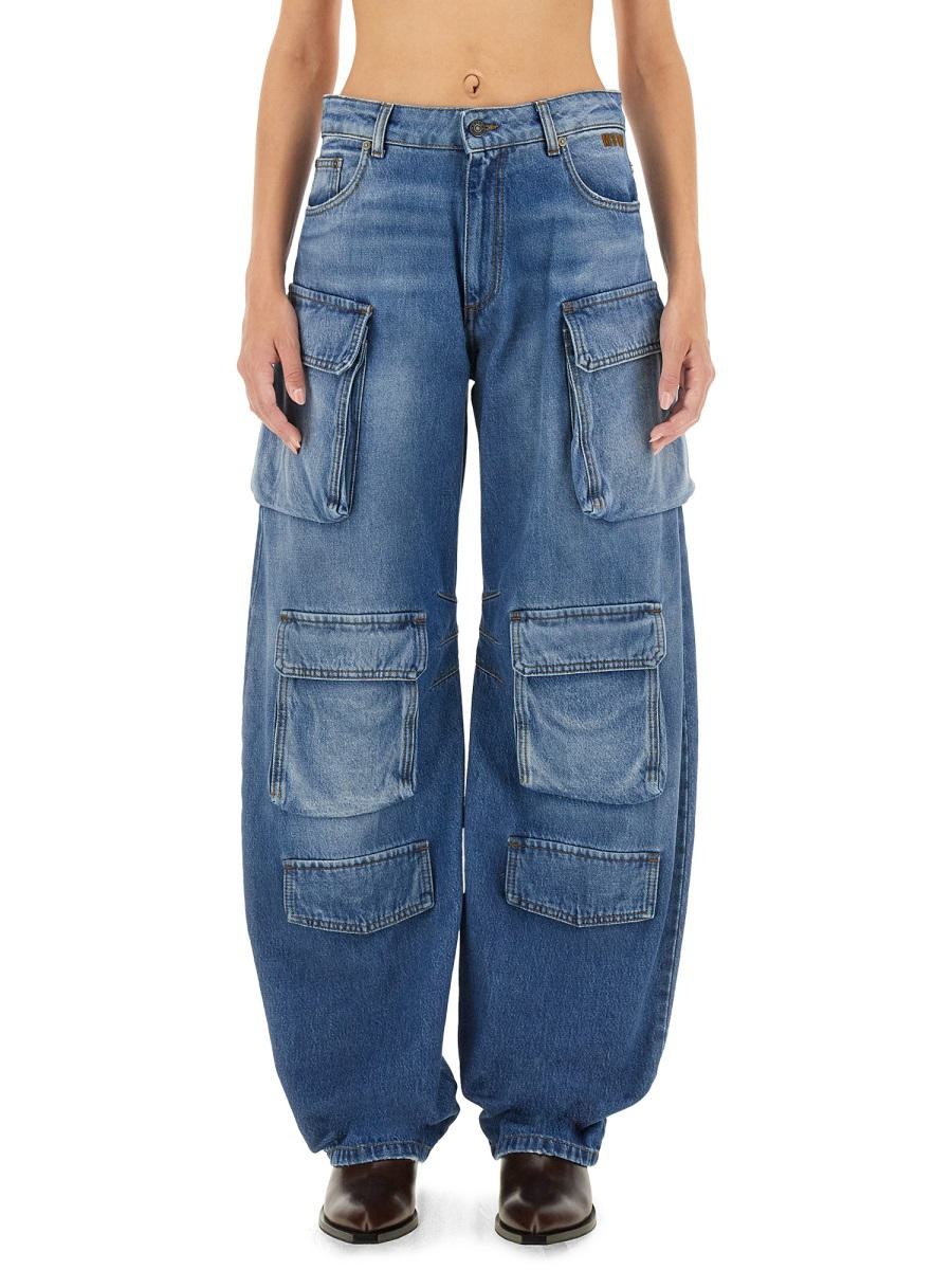 Msgm Cargo Jeans - 1