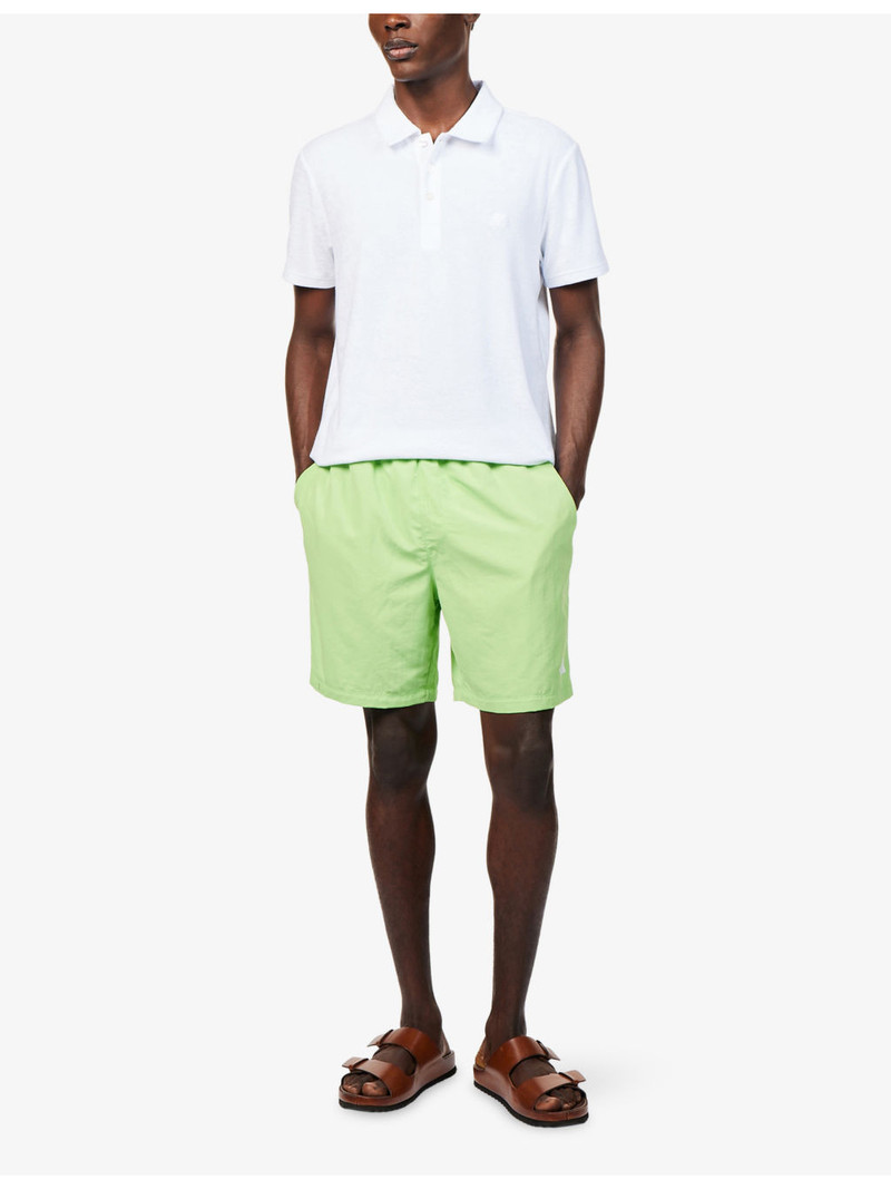 Vilebrequin Phoenix Terry Cotton-Blend Polo Shirt outlook