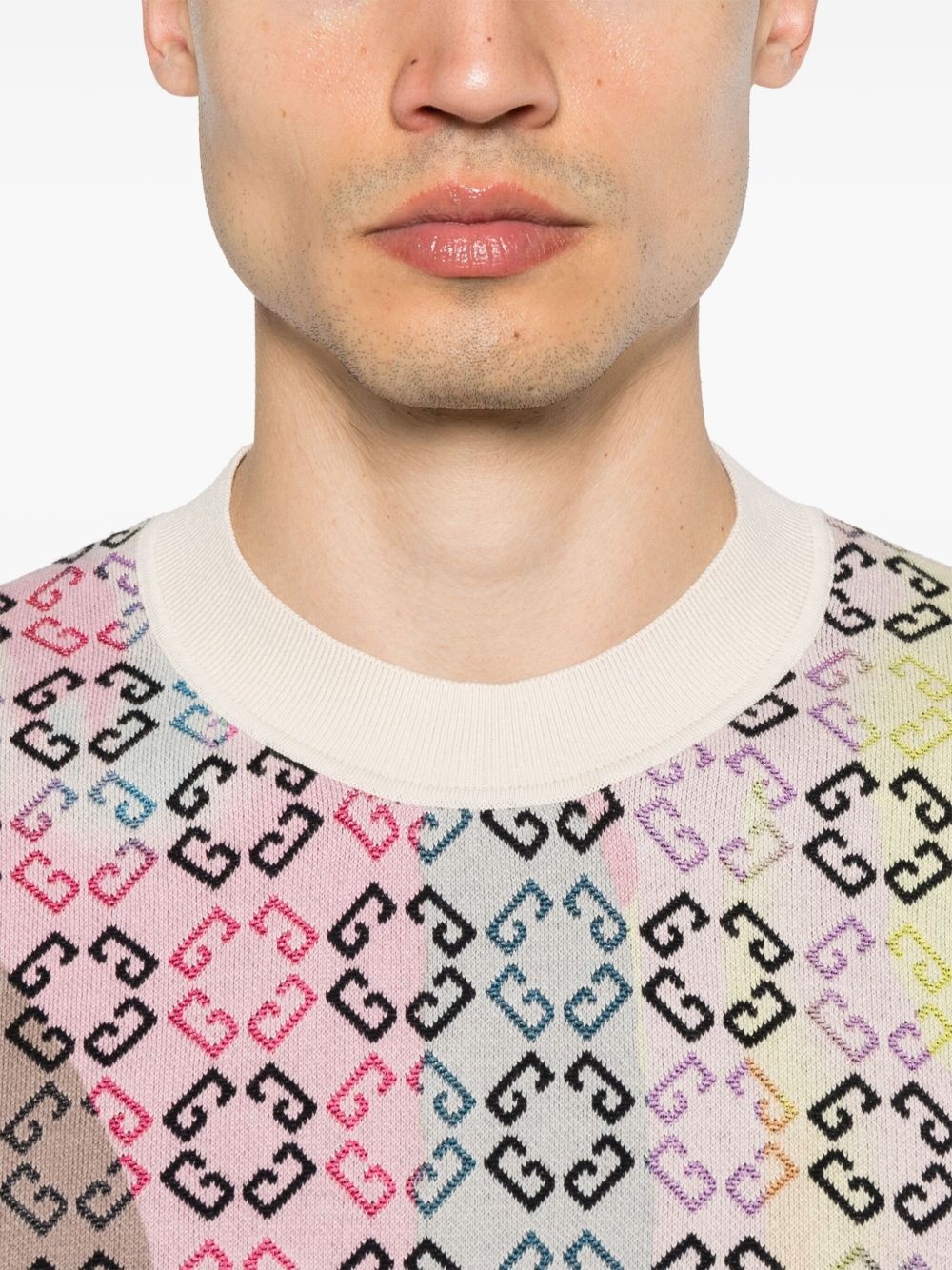 4G-jacquard sweater - 5