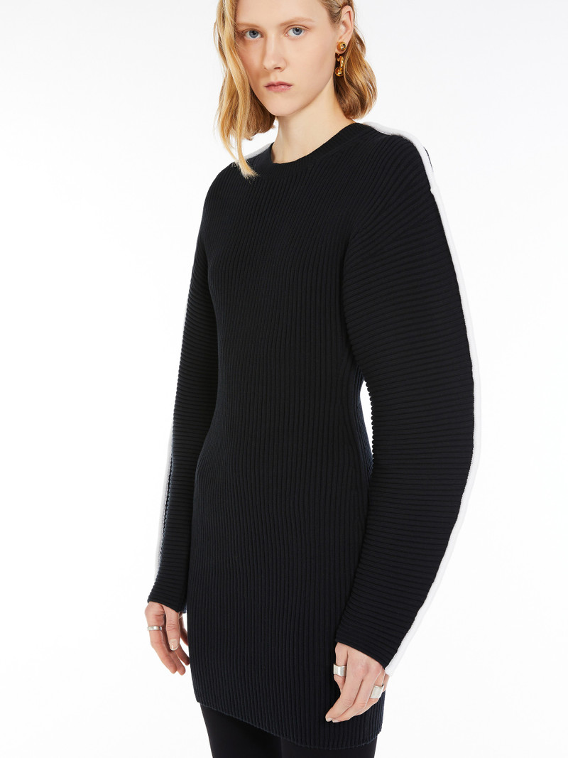 FRANK Stretch-cotton knit dress 5