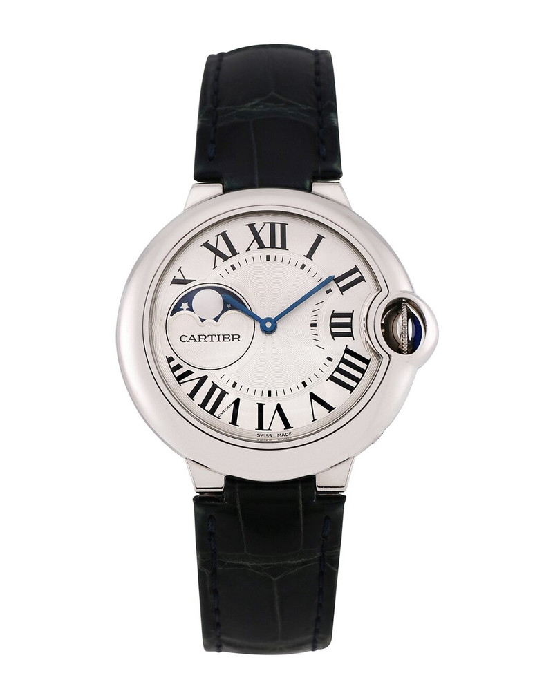 Cartier Men's Ballon Bleu Moon Phase Watch, Circa 2000's (Authentic Pre-Loved) 1