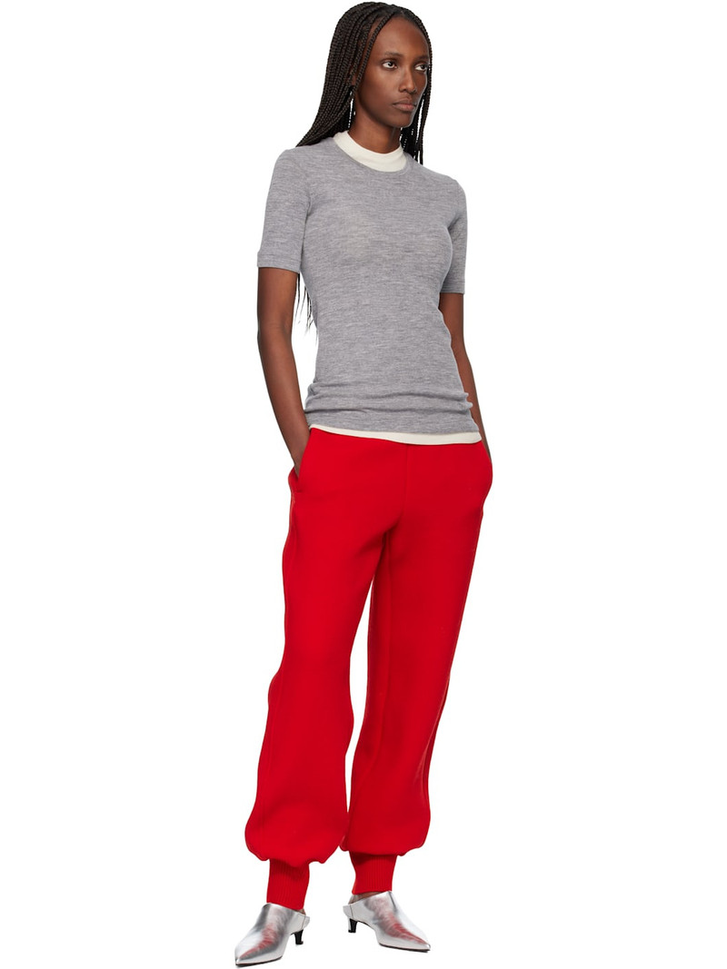 Jil Sander Silver Mule Heels outlook