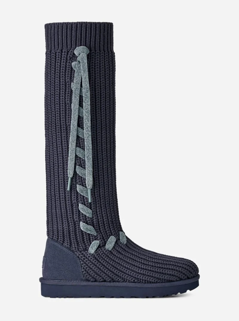® Women's Classic Tall Whipstitch Knit in Dark Indigo - 1