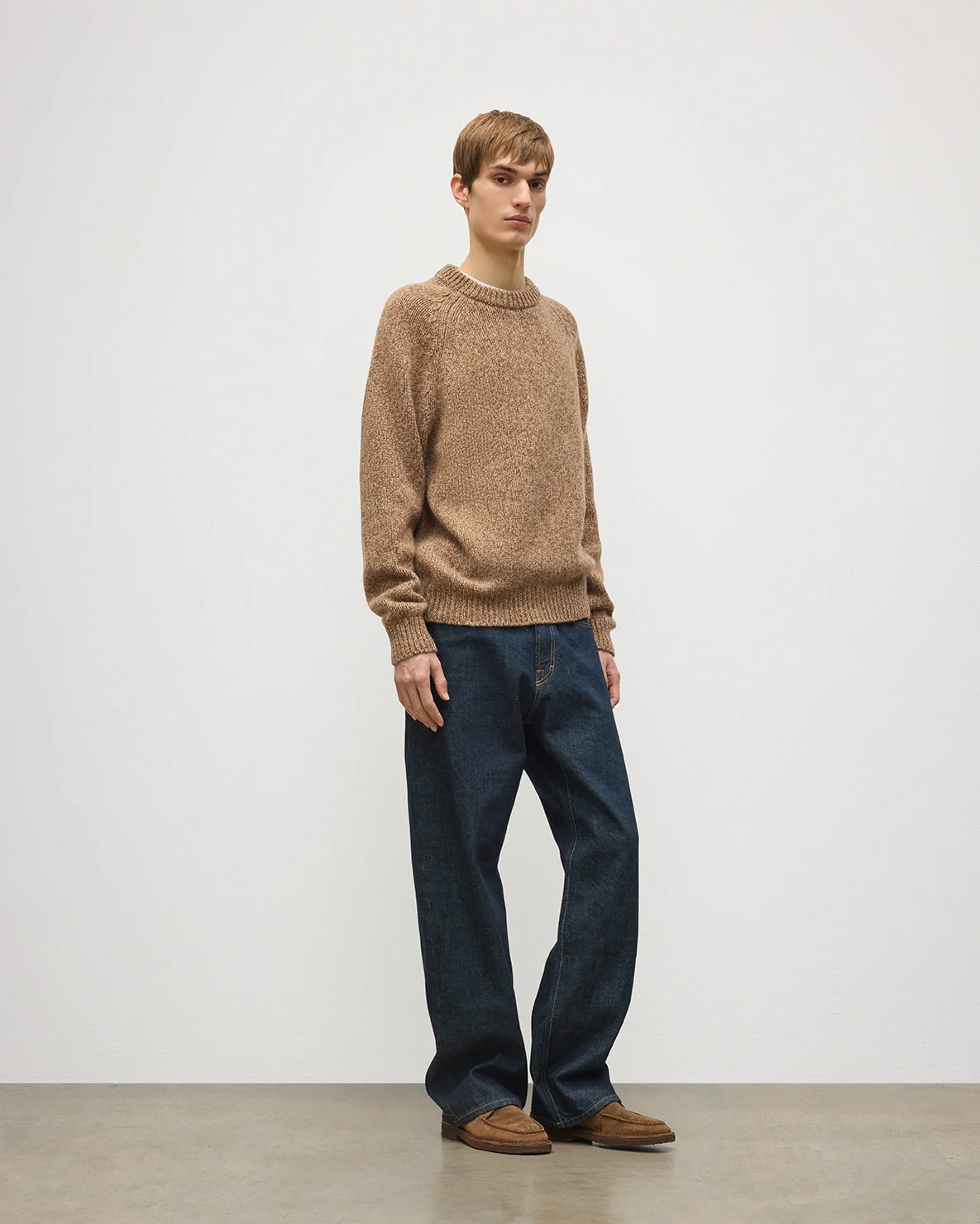 Fyfe Natural Cashmere Jumper - 1