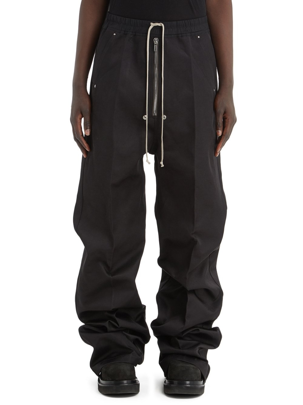 Rick Owens Geth Belas drawstring trousers - rr02b2315cd-09