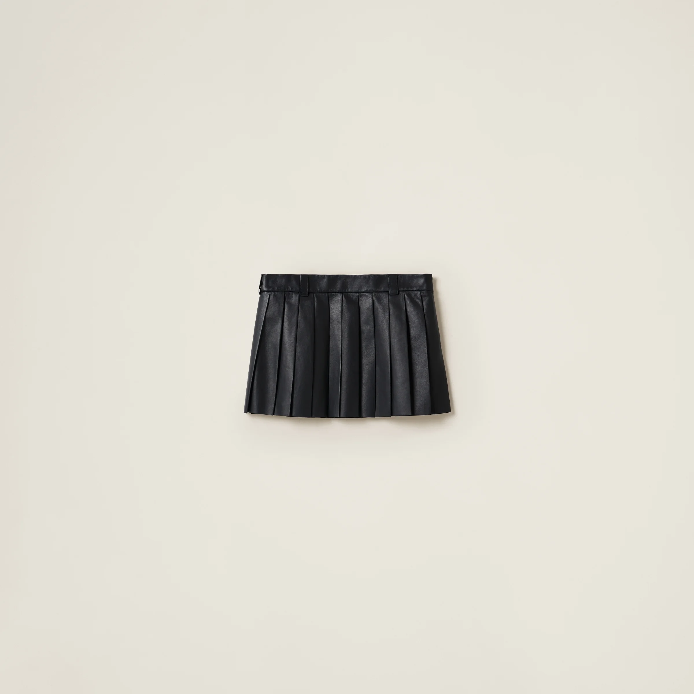 Nappa leather skirt - 1