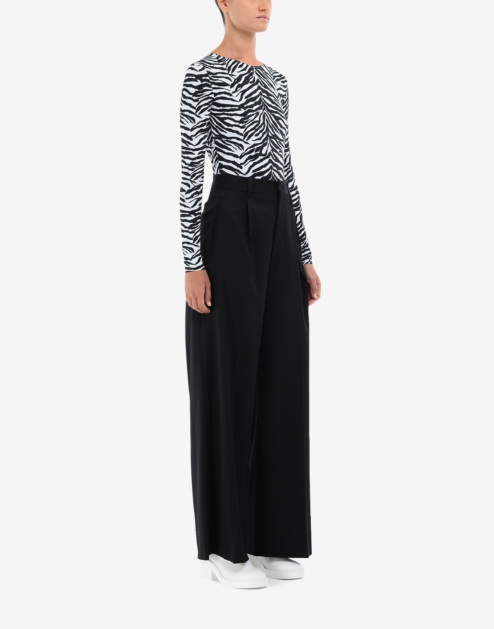 Pleat tailored trousers - 3