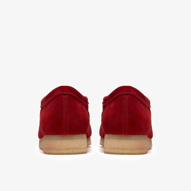 Wallabee Deep Red Suede 7