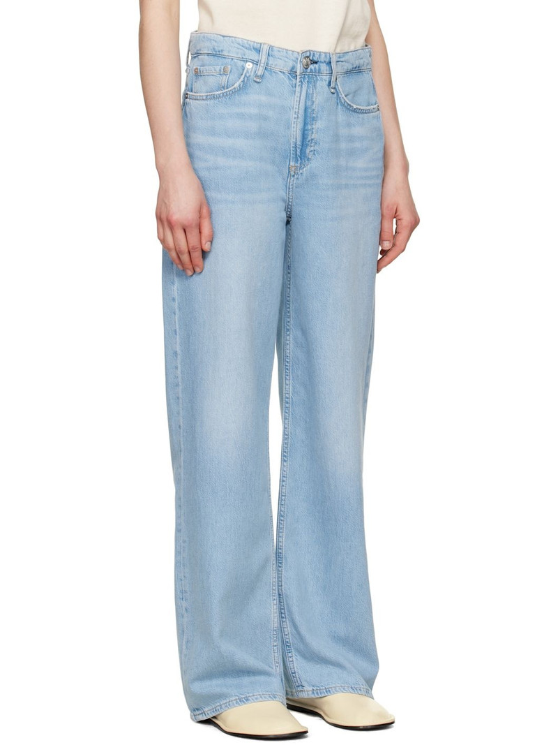 Blue Featherweight Logan Wide-Leg Jeans 2
