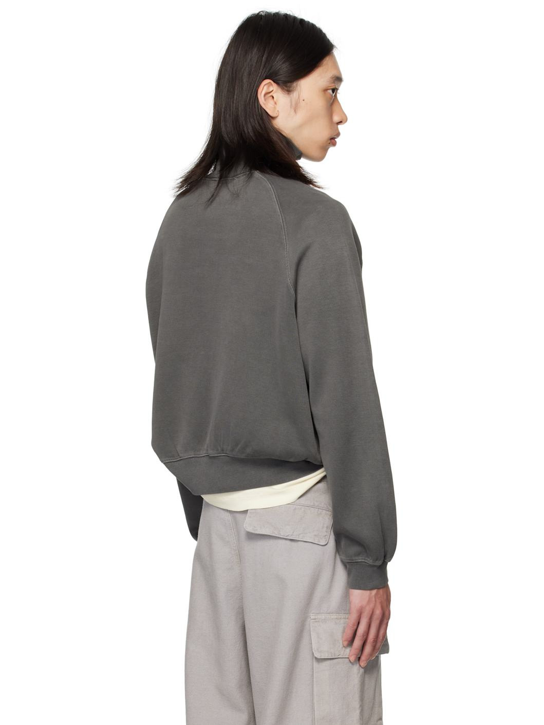 Gray Scholar Rollneck Turtleneck - 3