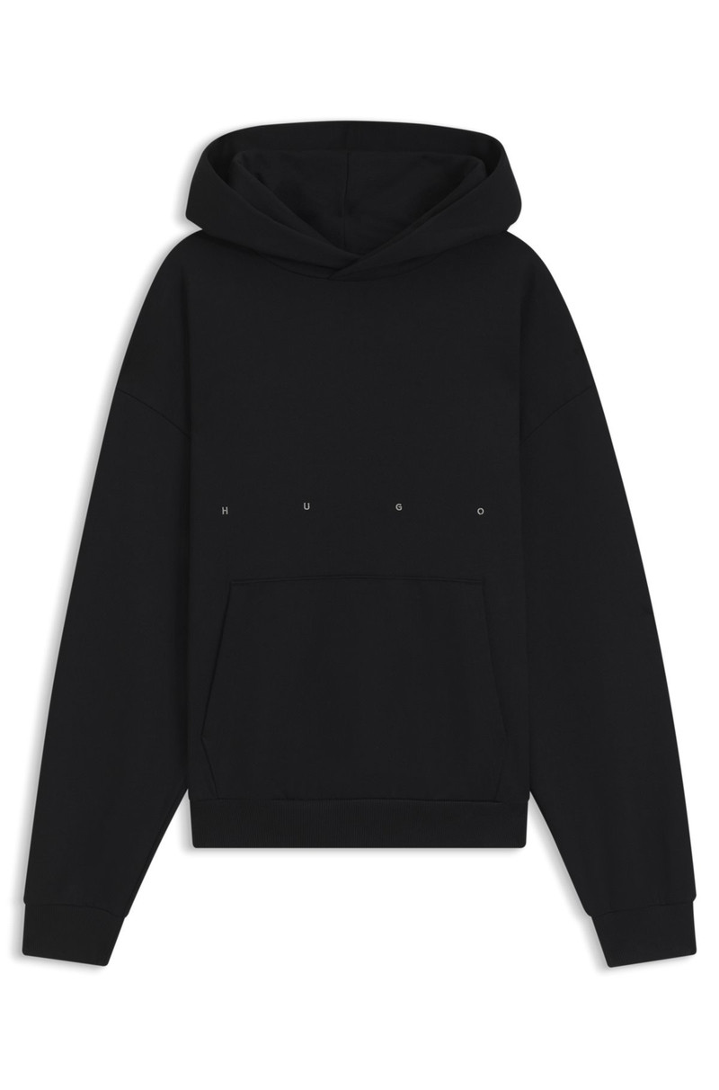 HUGO X APOH는 BALLERINA ARTWORK를 가진 COTTON TERRY에 있는 HOODIE를 설치했습니다 1
