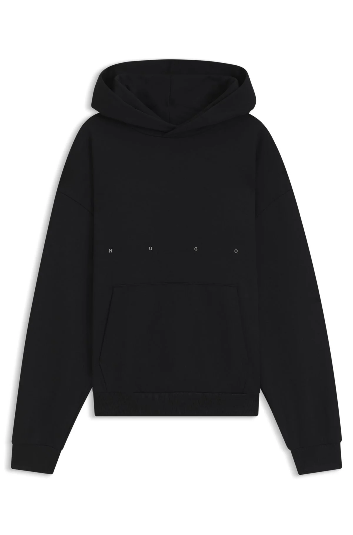 HUGO X APOH OVERSIZED HOODIE IN COTTON TERRY WITH BALLERINA ARTWORK - 1