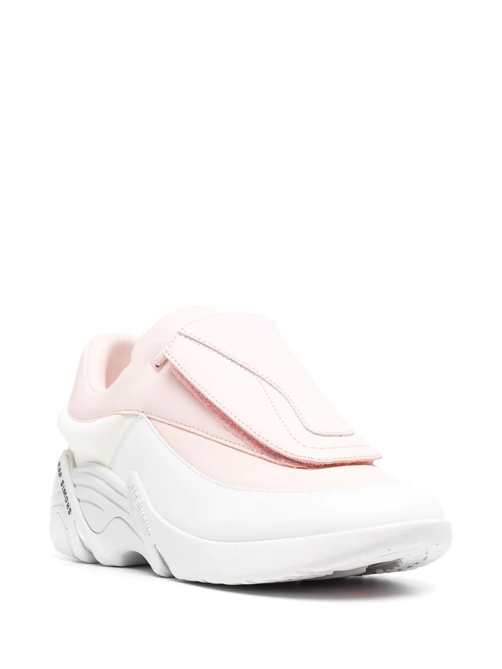 two-tone oversize-sole sneakers - 2