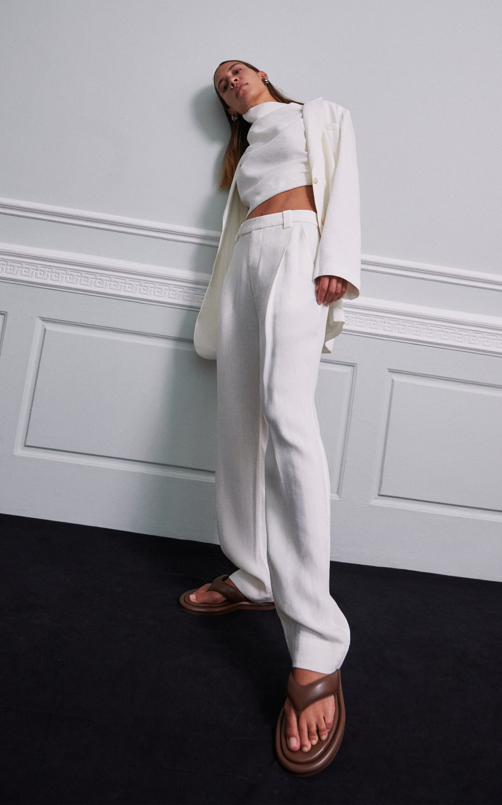 Clemence Straight-Leg Pants white - 6