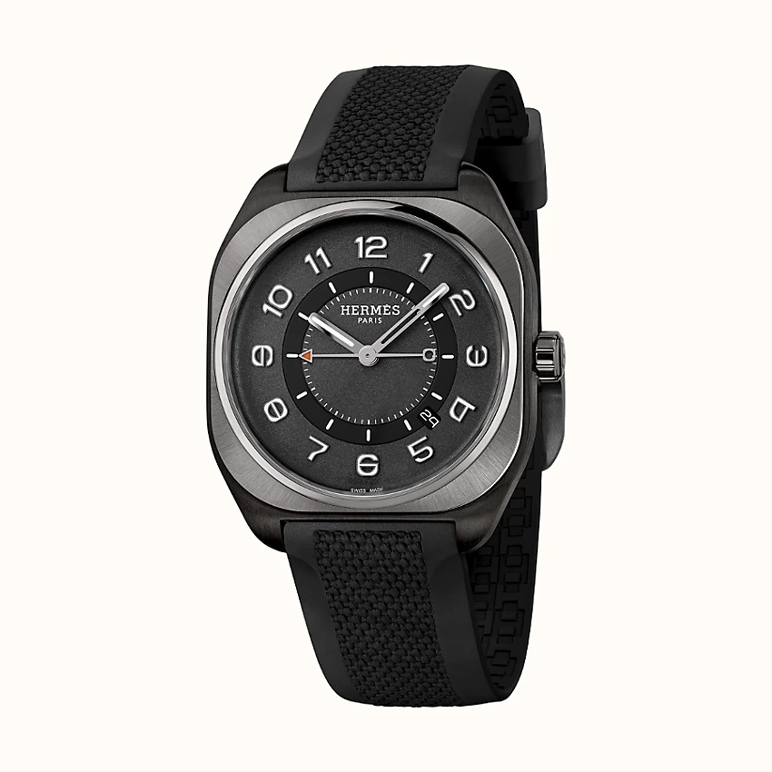 Hermes H08 watch, 39 x 39 mm - 3