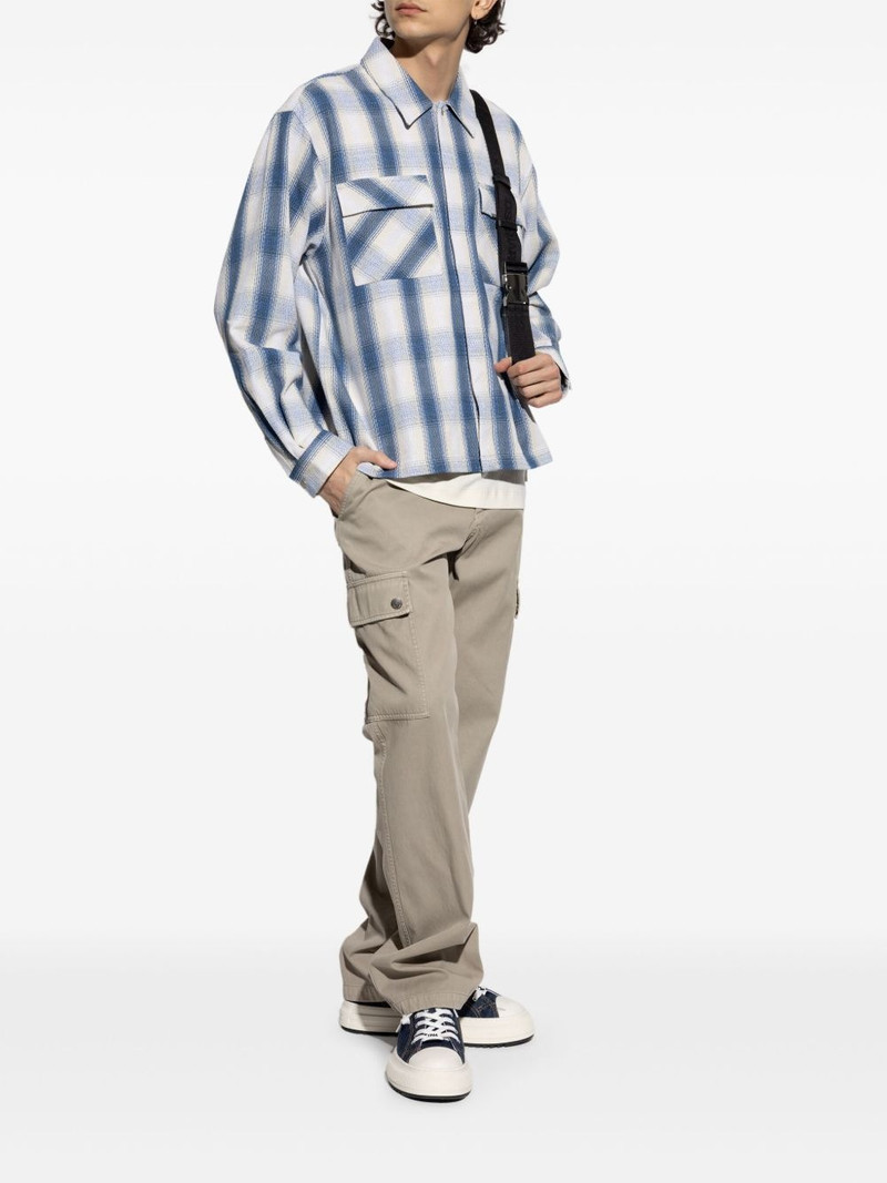 REPRESENT checked flannel shirt outlook