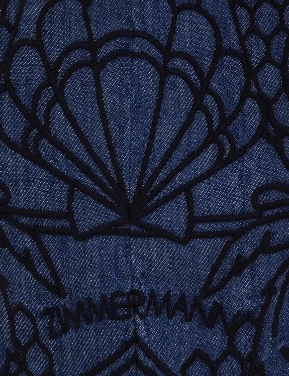 Coco Embroidered Denim Shirt - 6