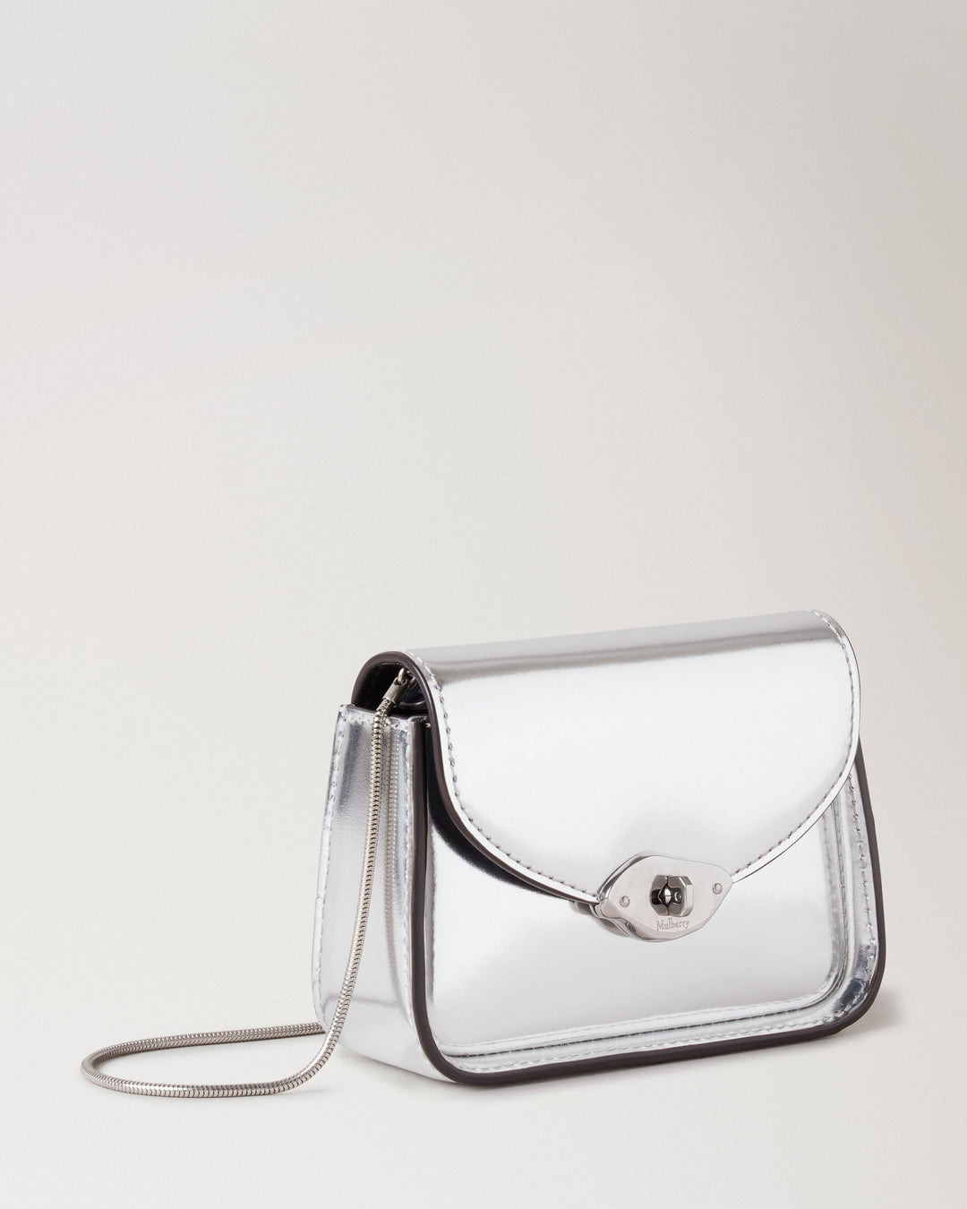 Mini Lana On Chain Silver Mirror Plain Version - 3