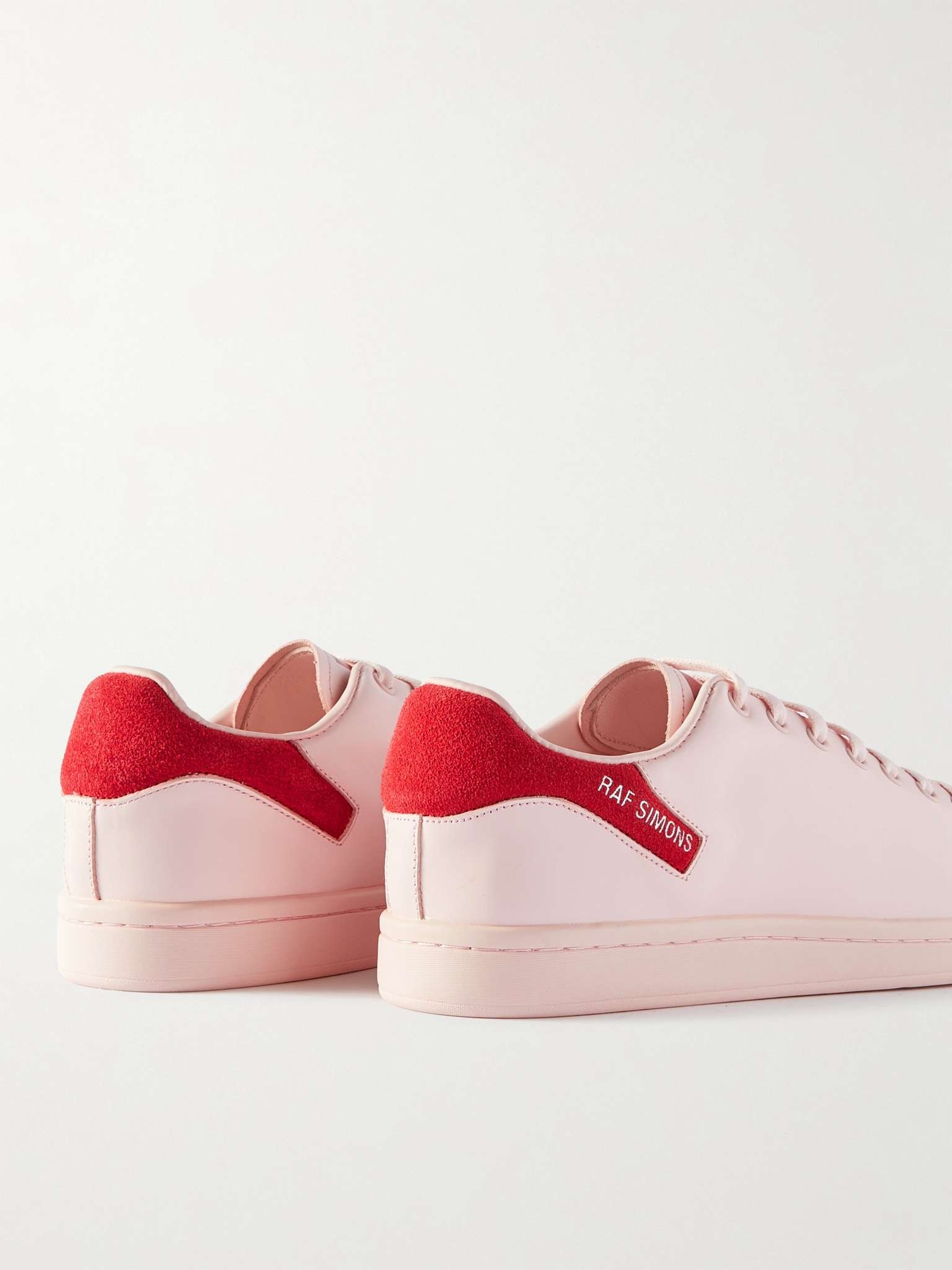Orion Suede-Trimmed Leather Senakers - 5