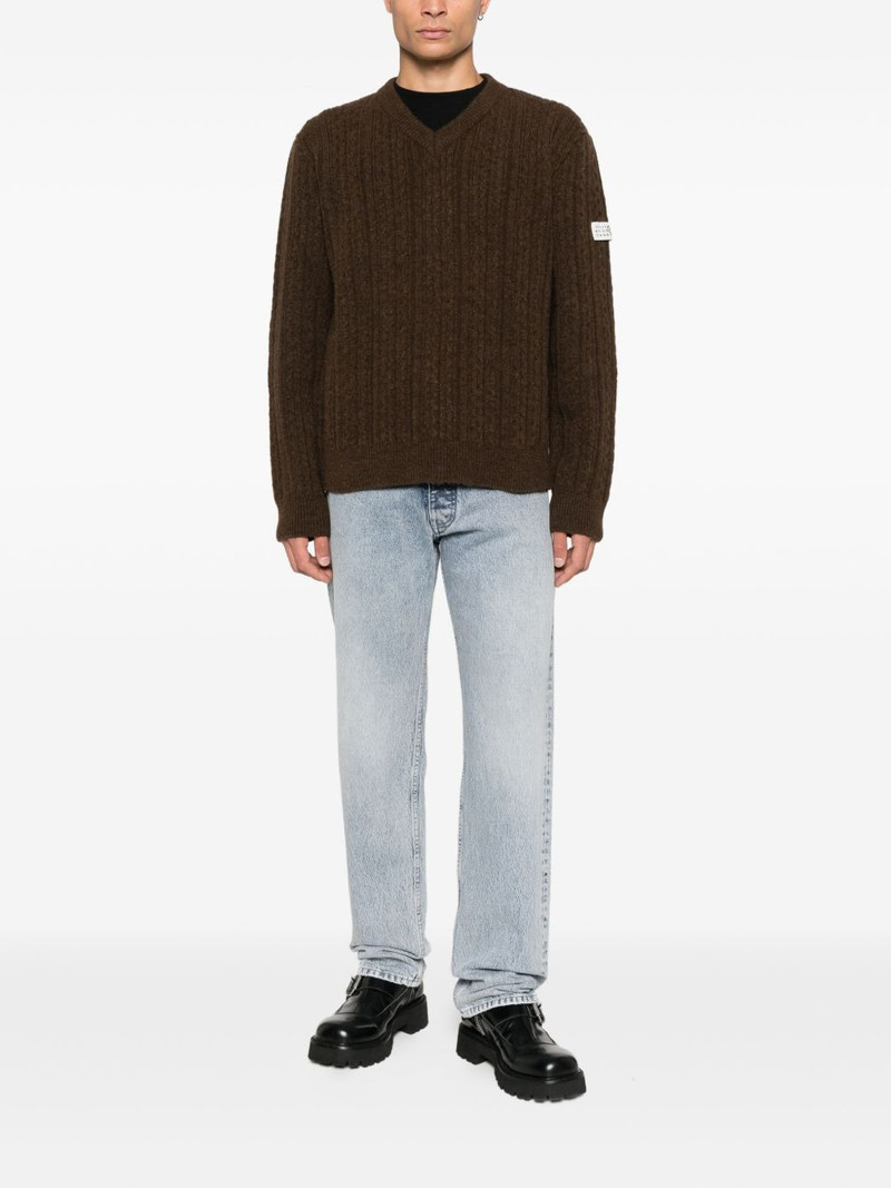 MM6 Maison Margiela button-fastening jeans outlook