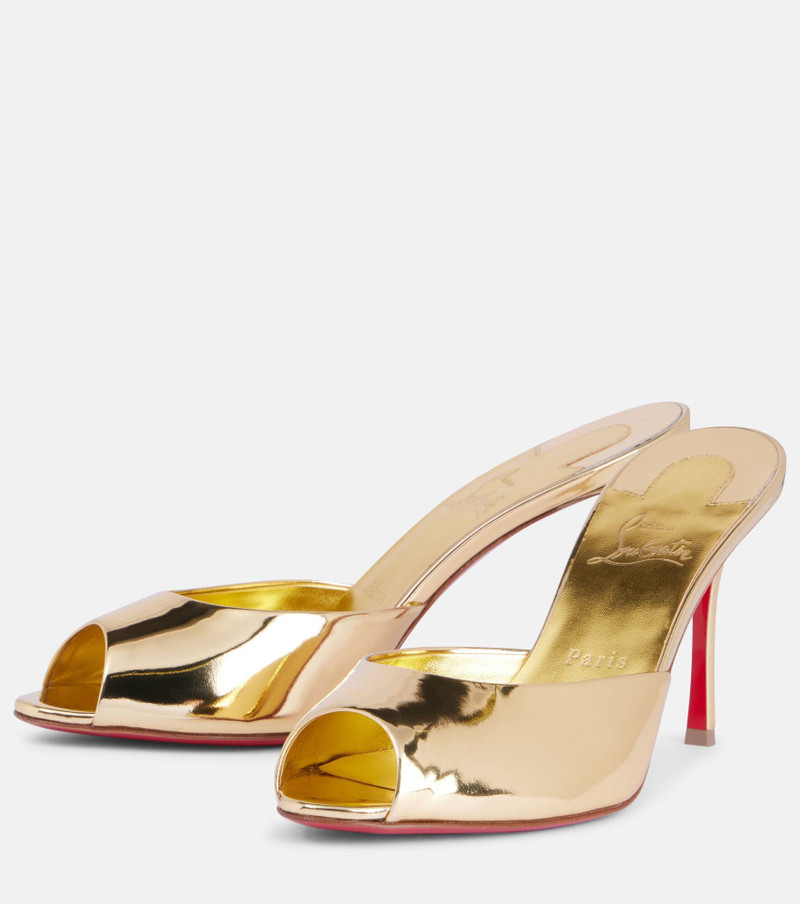 Me Dolly mirrored leather mules 4