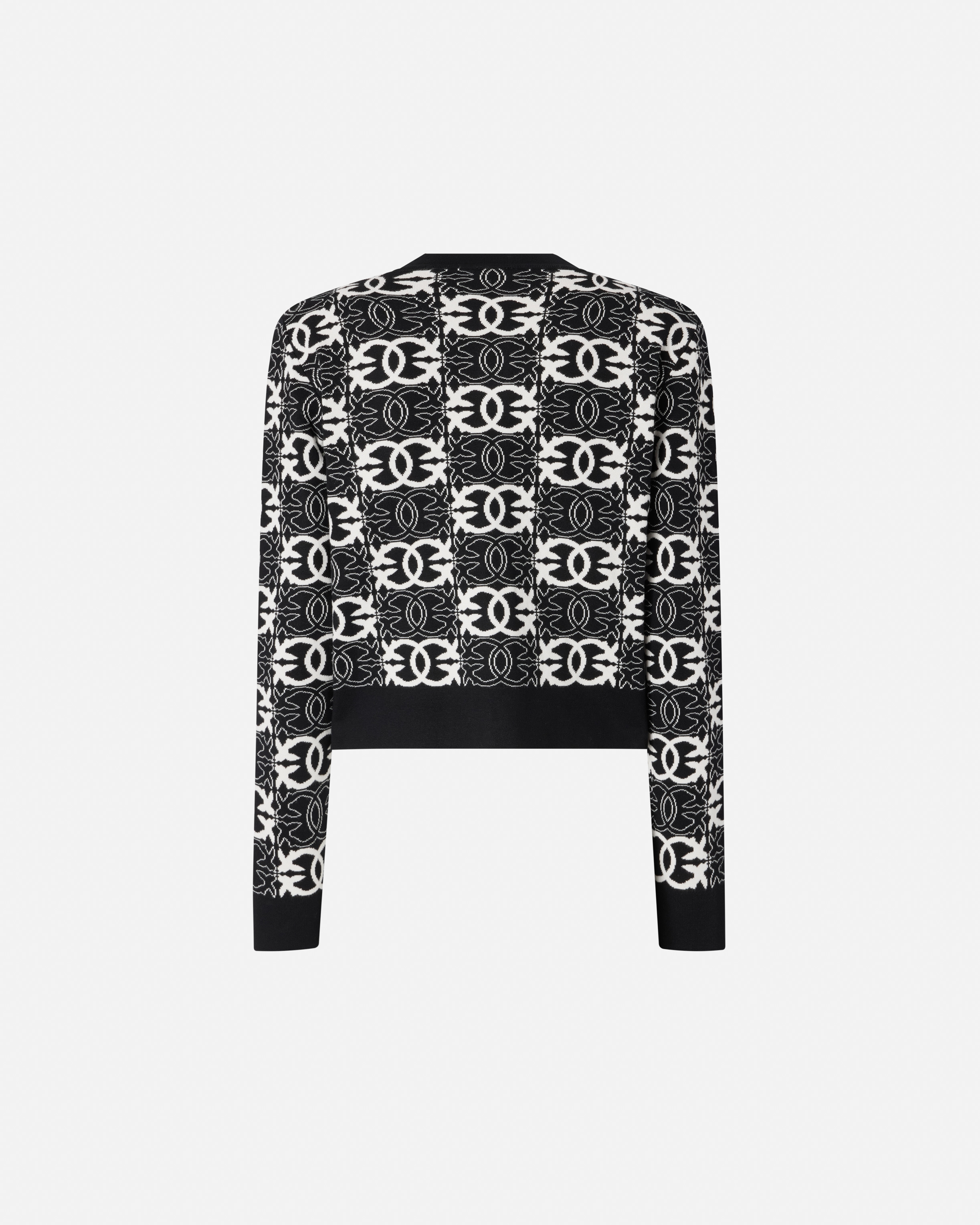 CARDIGAN WITH LOVE BIRDS LOGO - 2