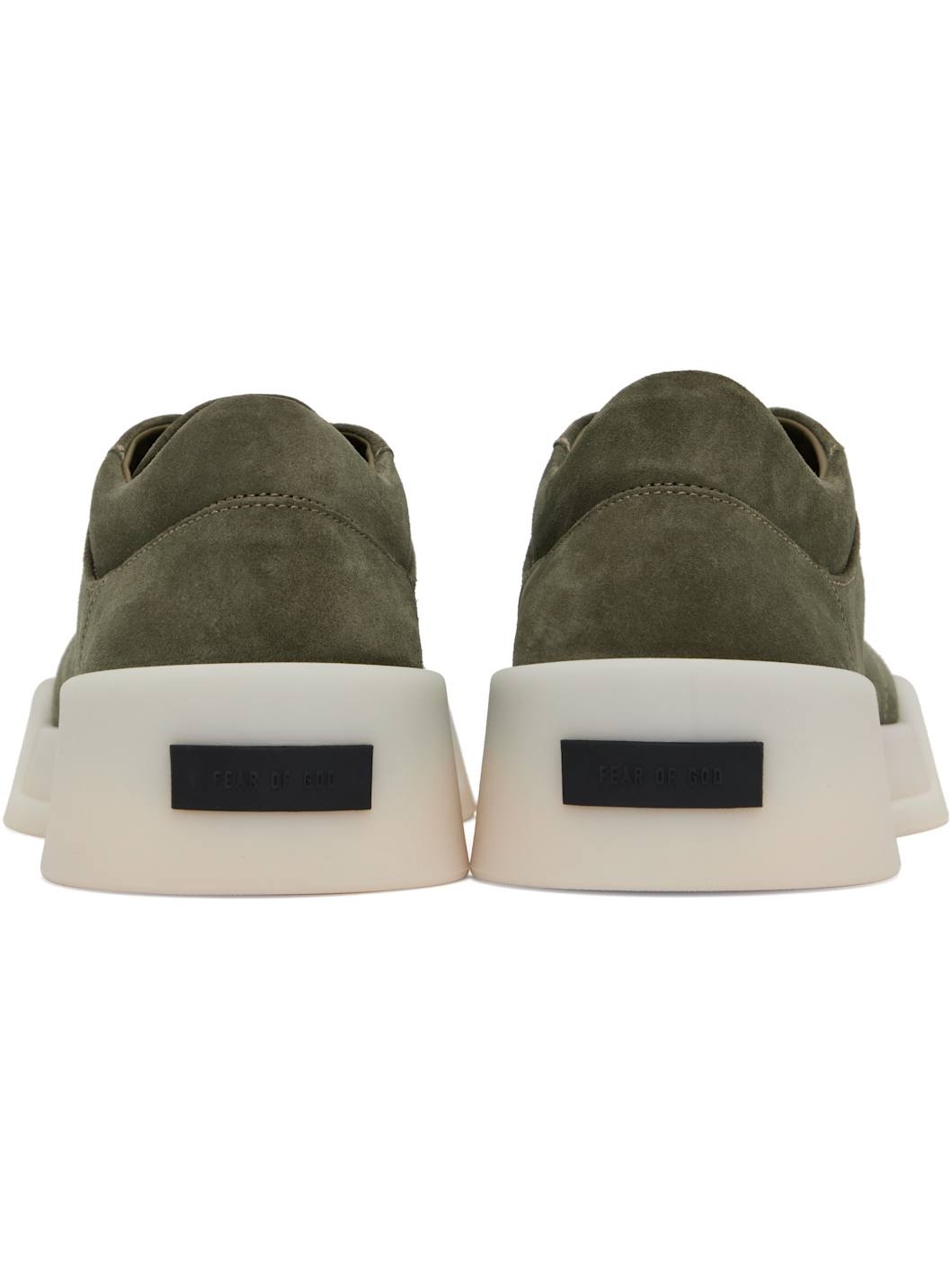 Khaki Aerobic Low Sneakers - 2