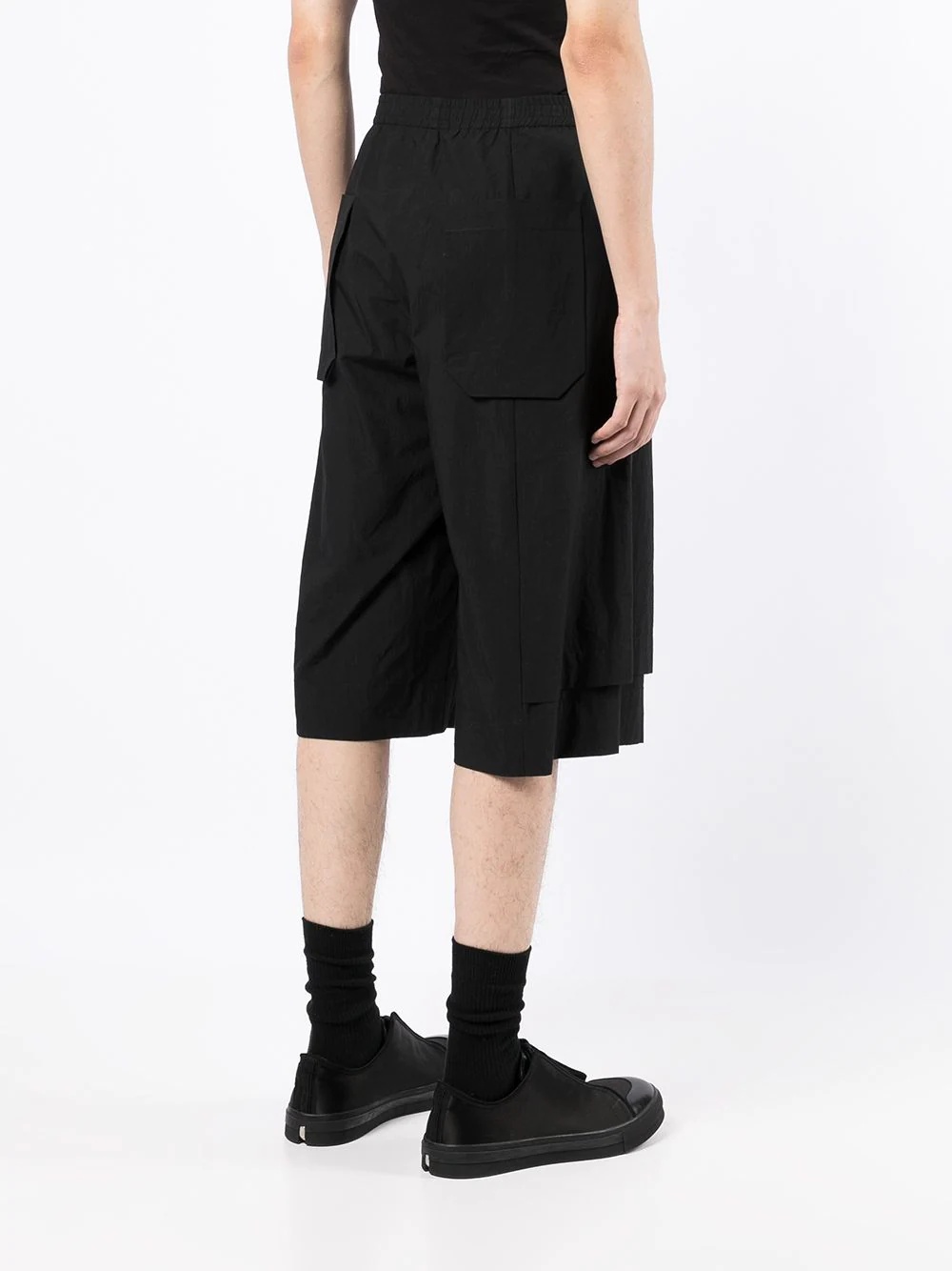 panelled bermuda shorts - 4