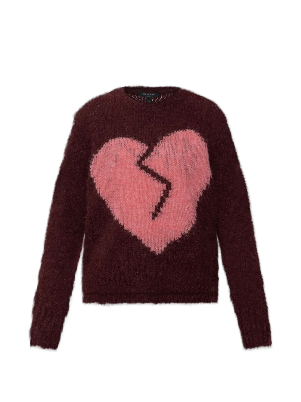 Luvheart heart-intarsia sweater - 1