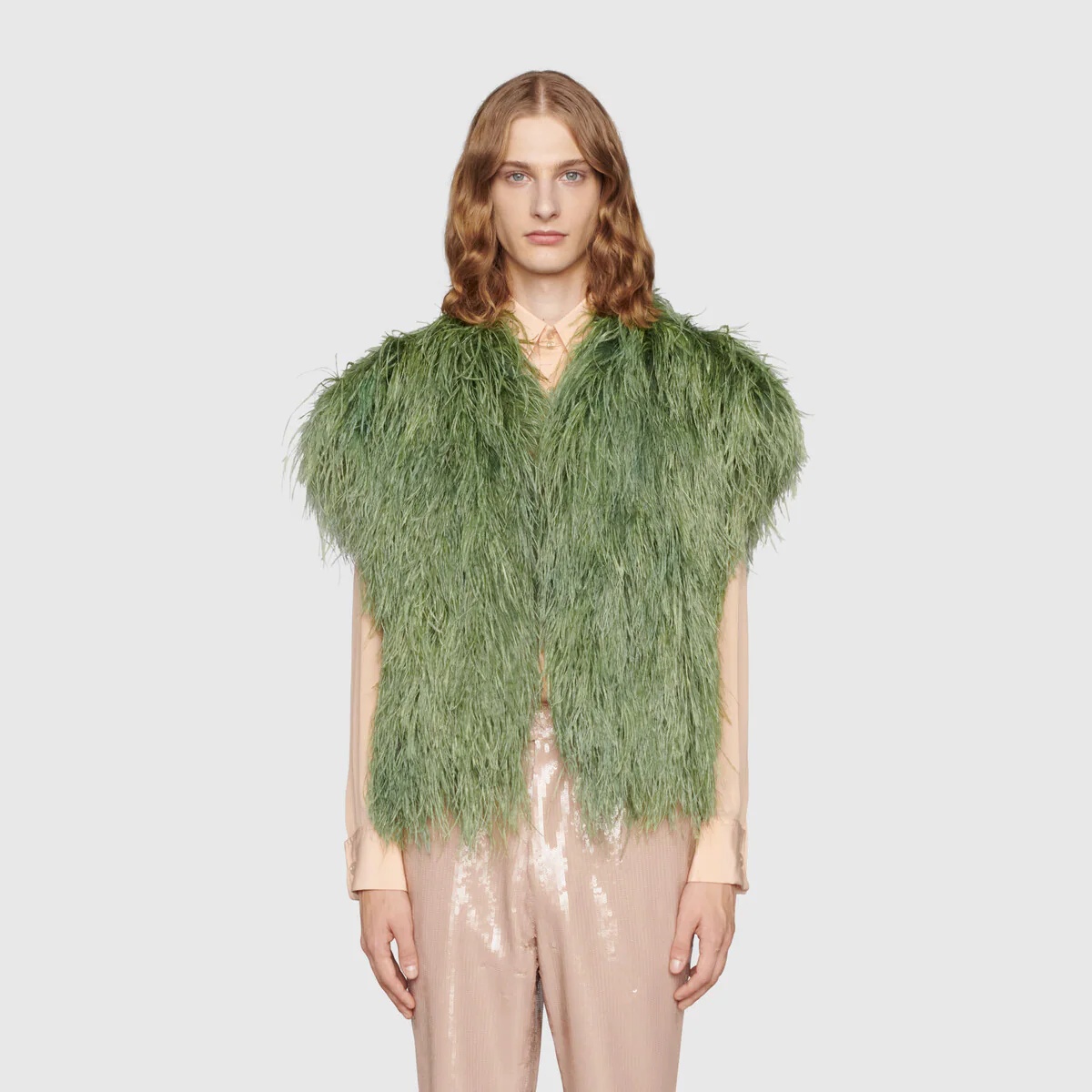 Vest with feathers - 3