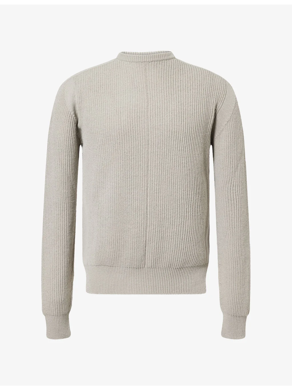 Fisherman Crew-Neck Wool Jumper - 1