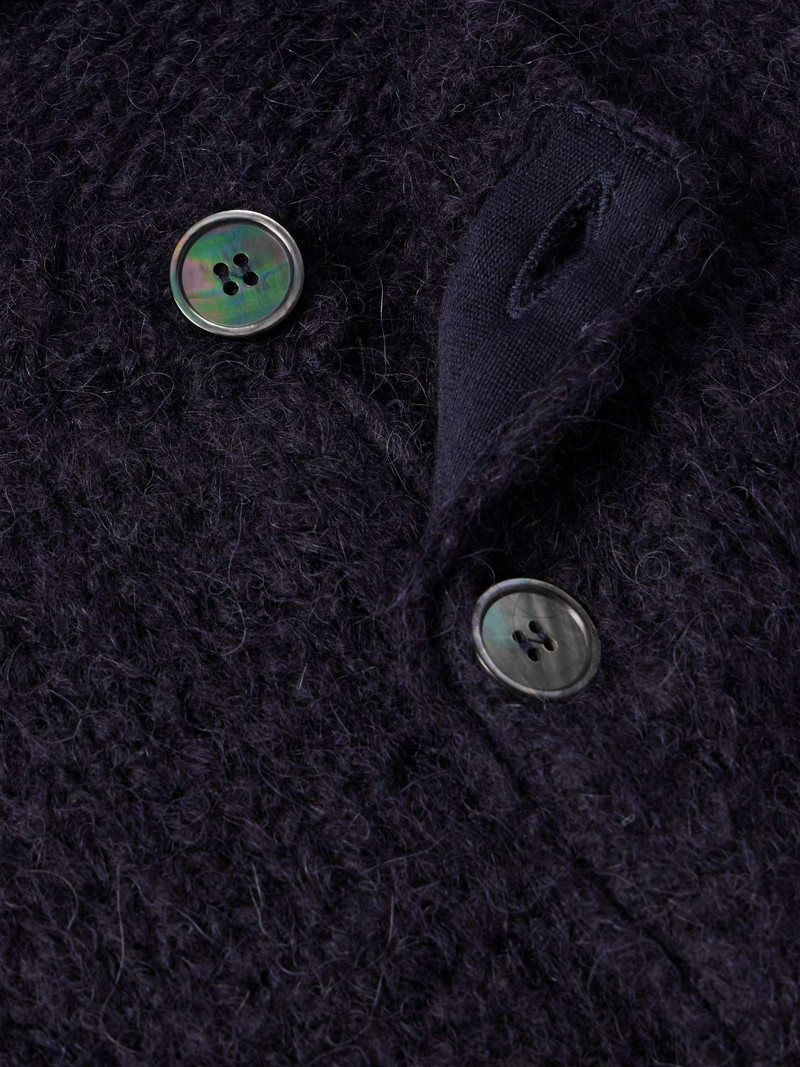 Opa Brushed Ribbed-Knit Cardigan 5