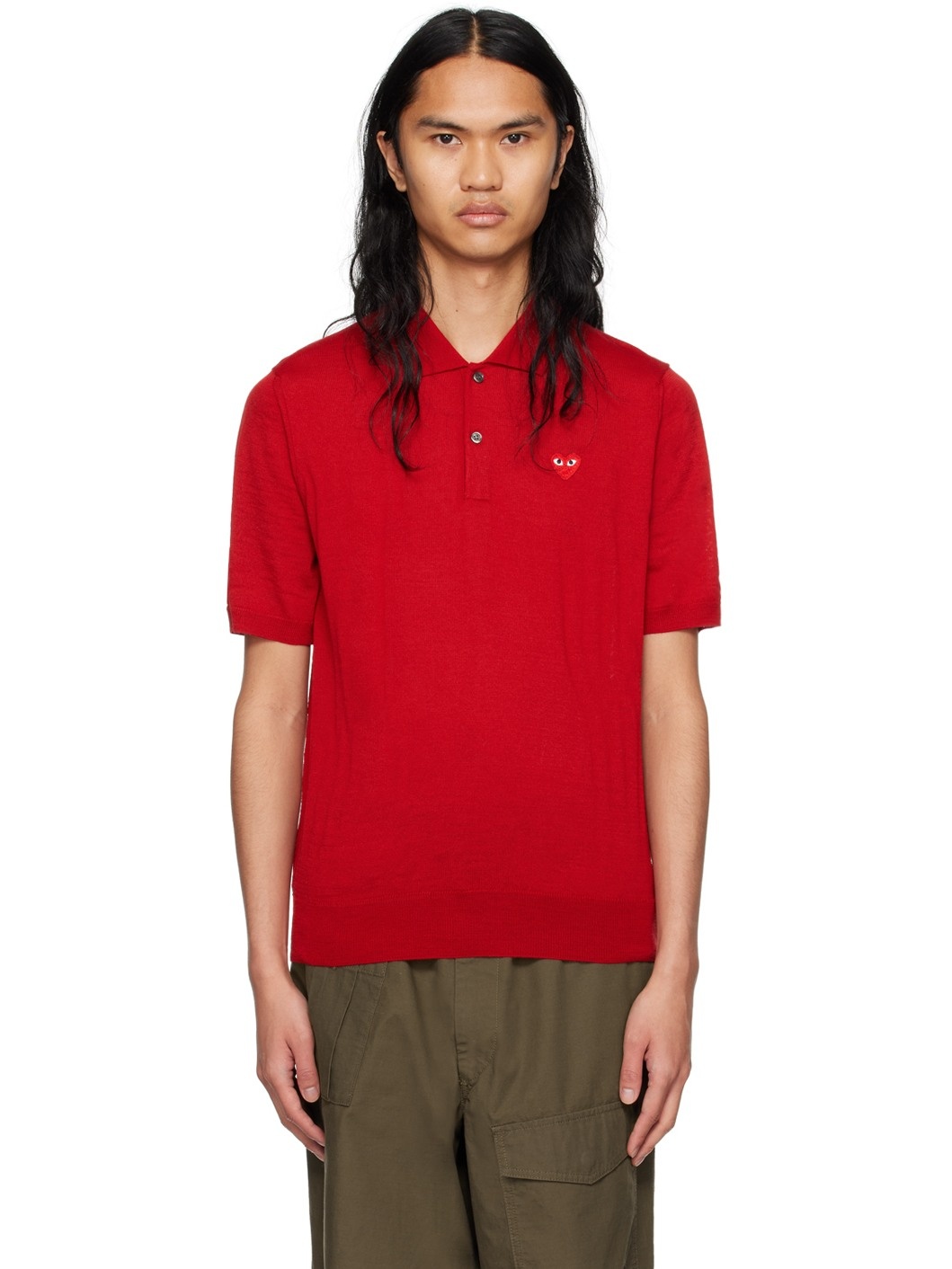 Red Patch Polo - 1