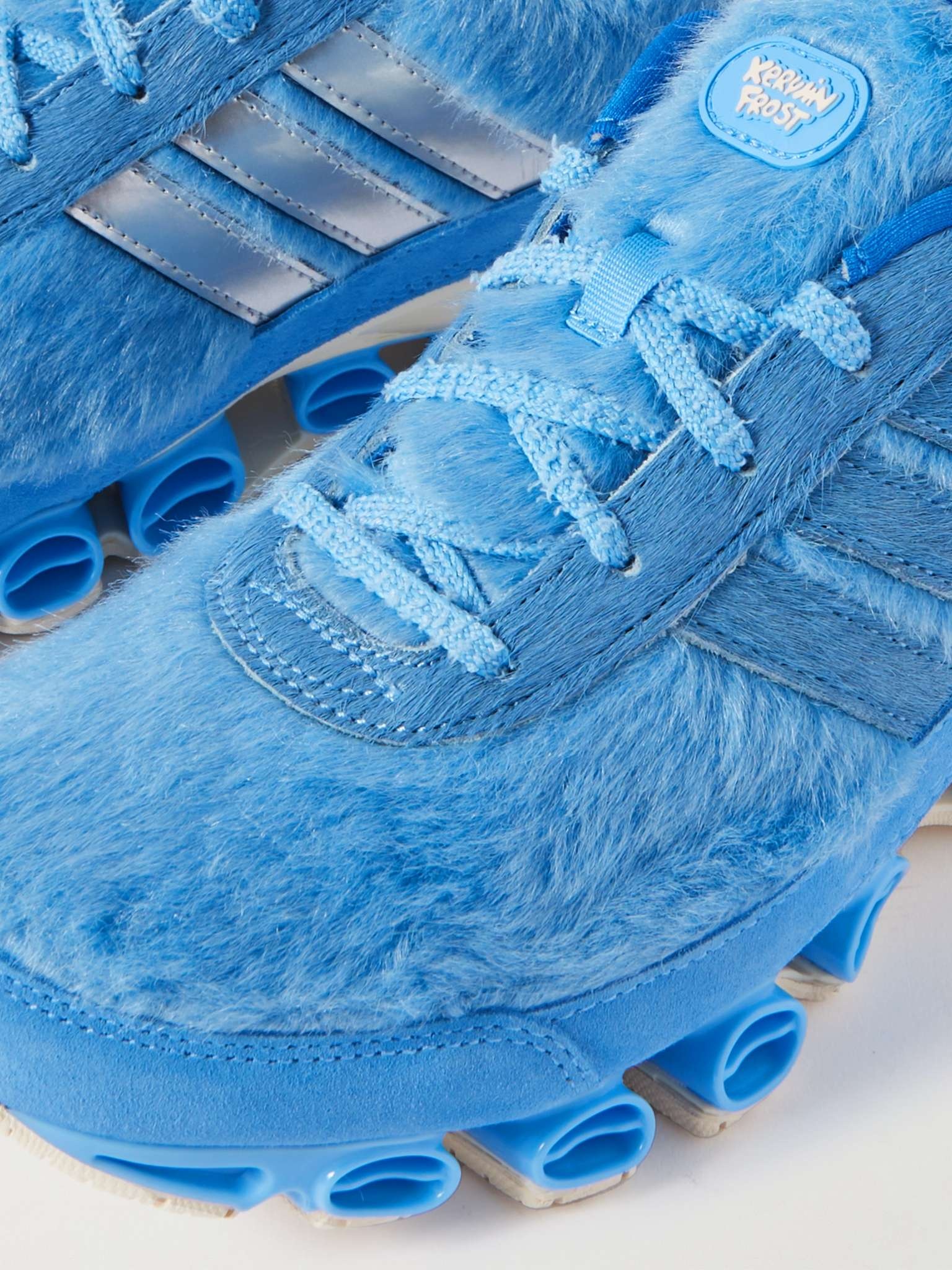 adidas + Kerwin Frost Yeti Microbounce Vegan Suede-Trimmed Faux 