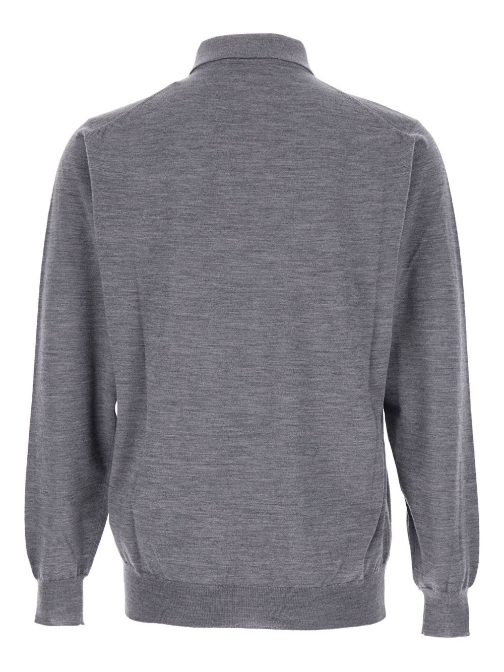 polo-collar sweater - 2