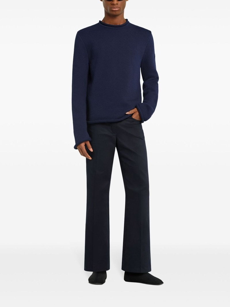 courrèges fine-knit sweater outlook