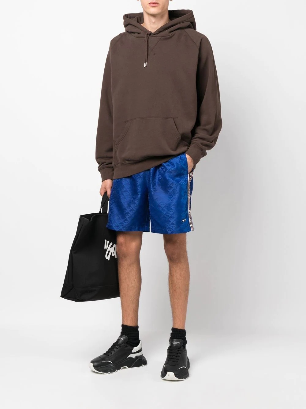 logo track shorts - 2