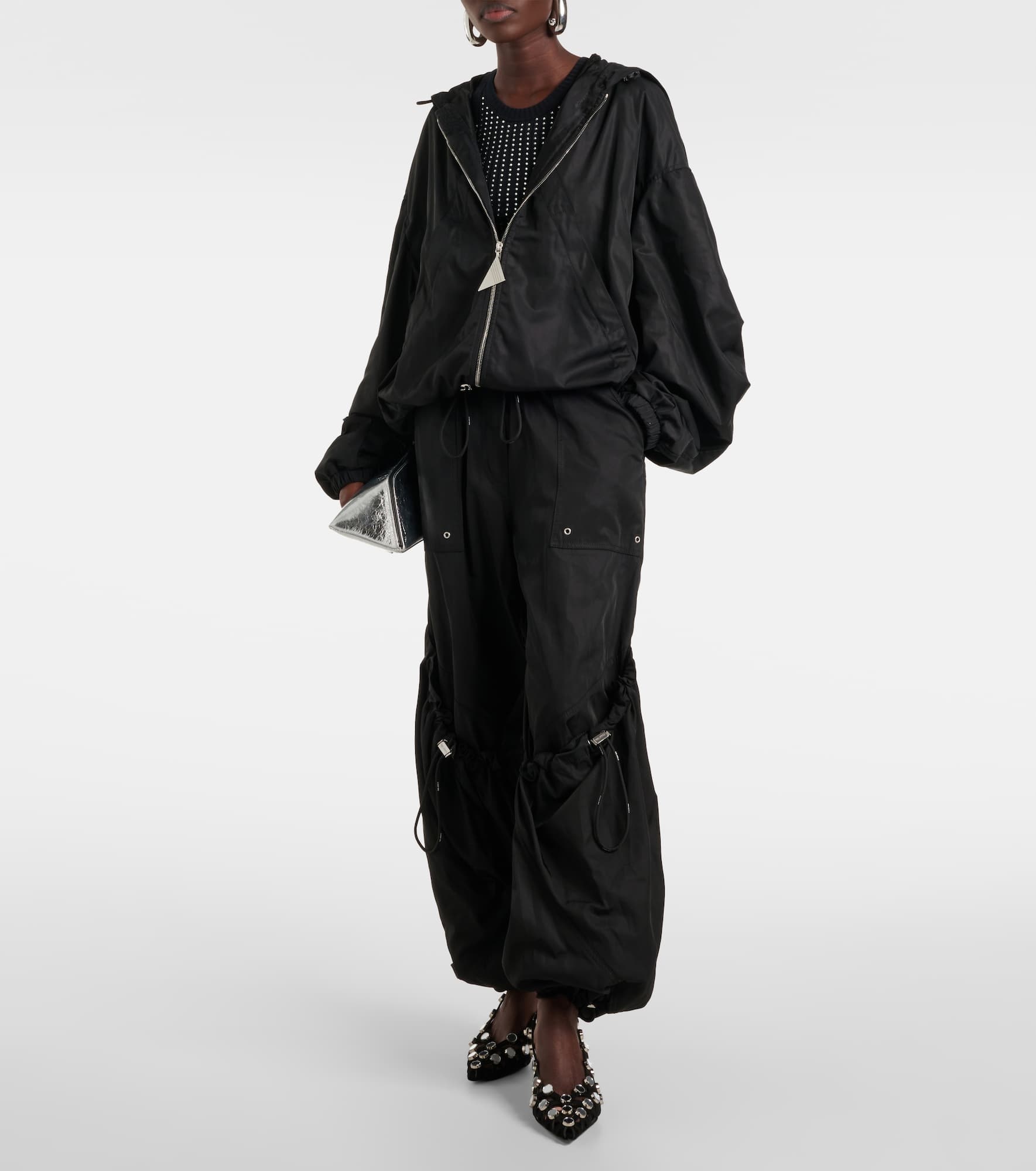 Technical wide-leg pants - 2