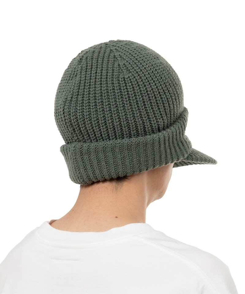 Masked Visor Knit Cap 23