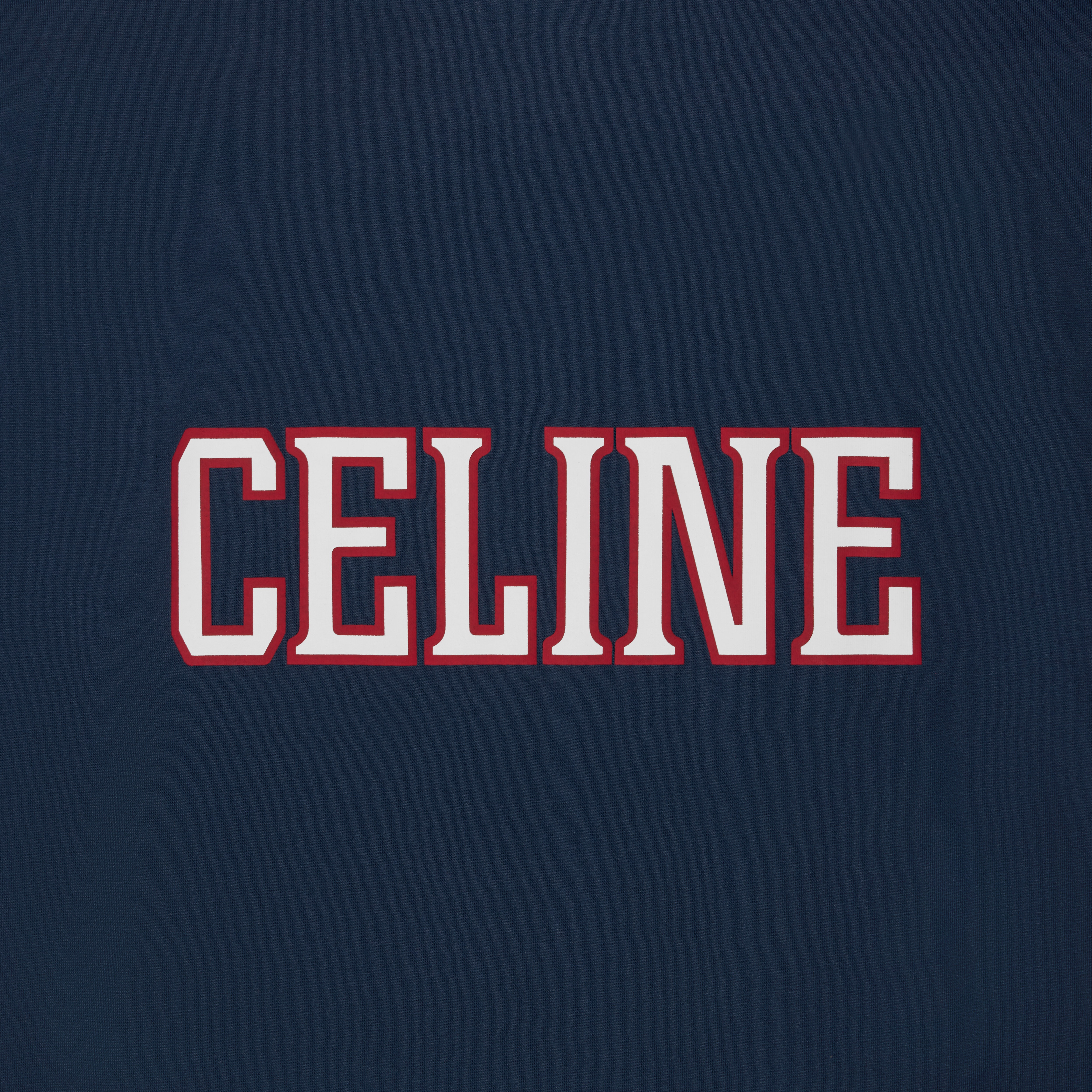 celine loose t-shirt in cotton jersey - 4