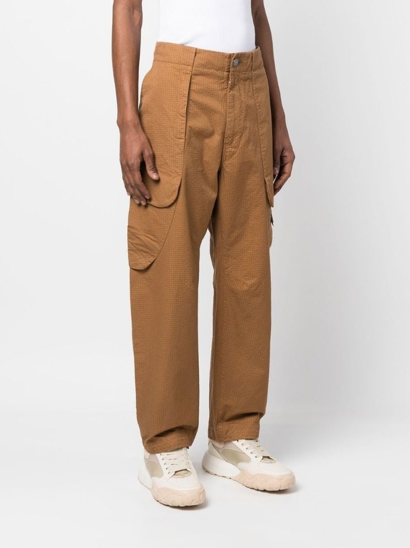 STONE ISLAND SHADOW PROJECT Garment-Dyed Straight-Leg Padded Shell Trousers  for Men