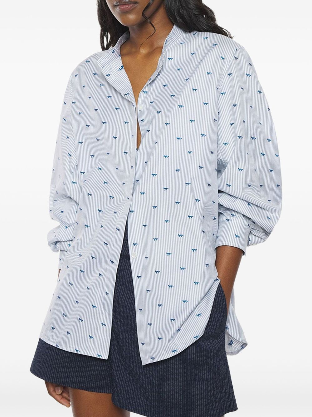 Fox-print shirt - 4