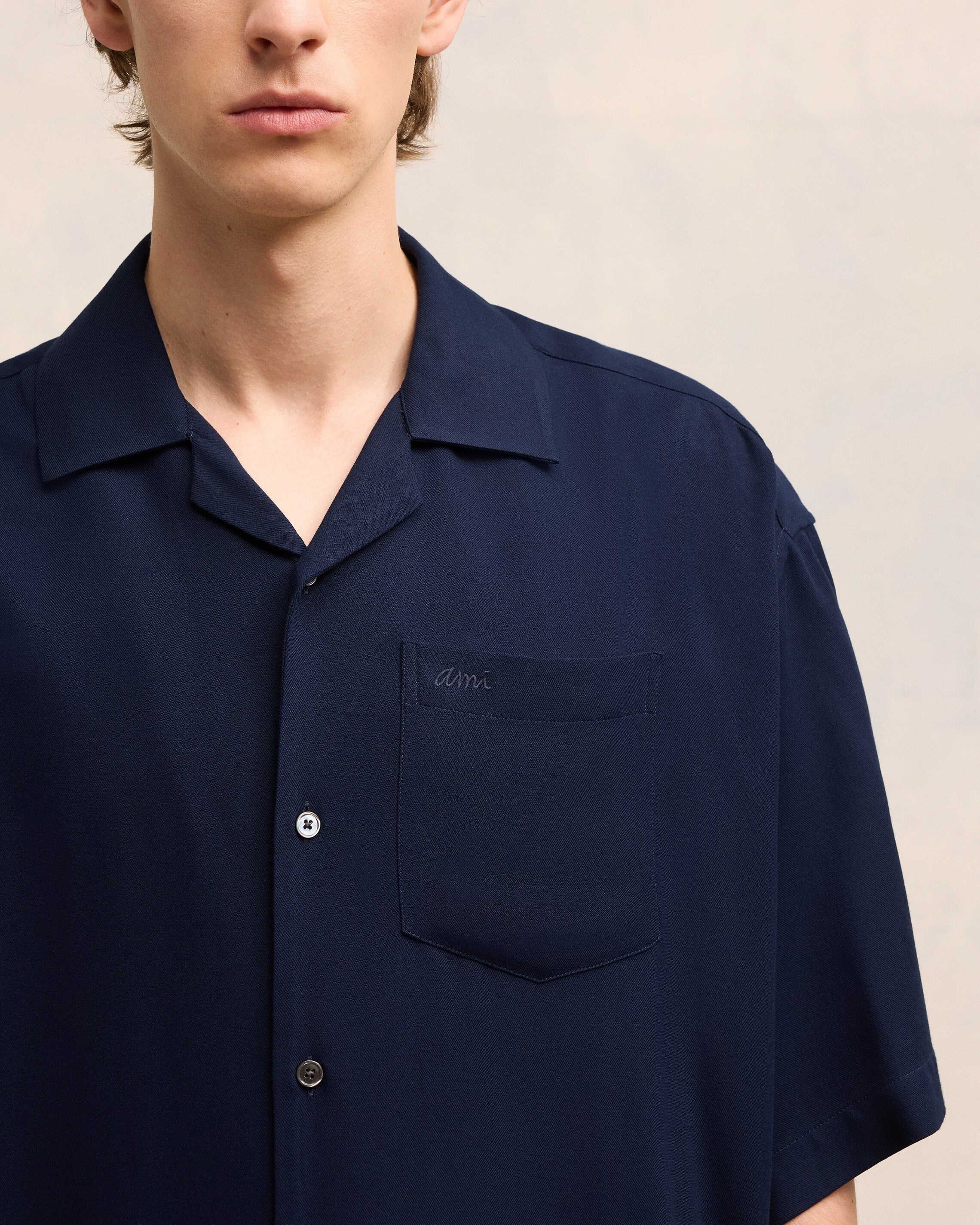 SHORT SLEEVE BOXY SHIRT - 4