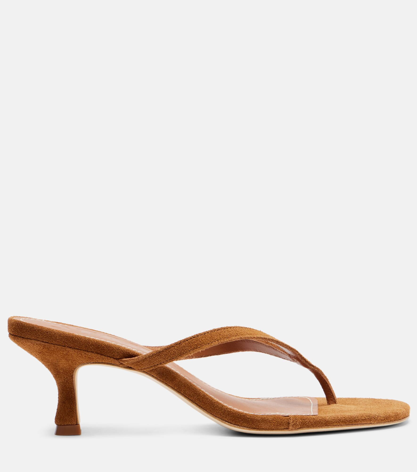 Freja 60 suede thong sandals - 4