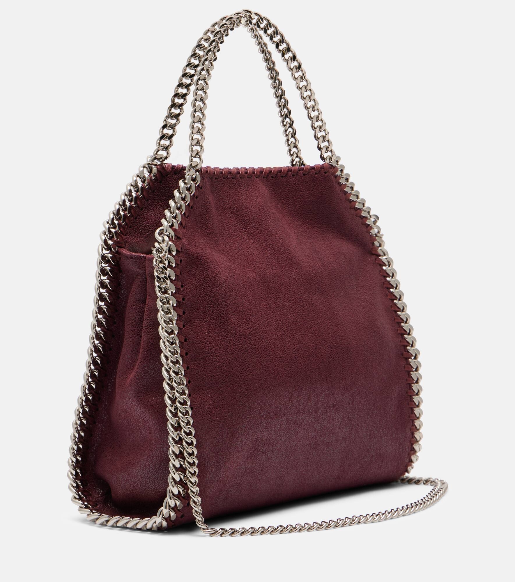 Falabella Mini faux leather tote bag - 4