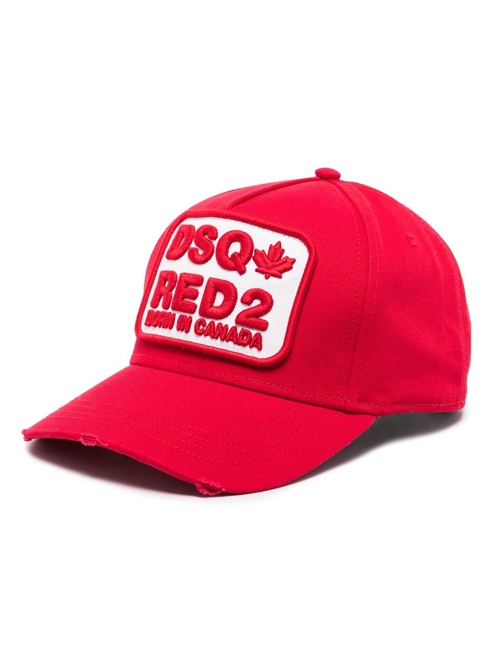 embroidered logo cap - 3